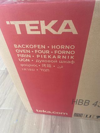 Horno TEKA HBB 4350 Inox Nuevo
