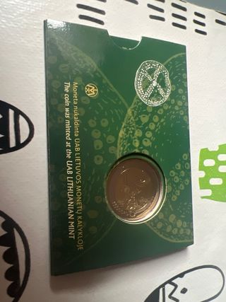 Lituania Cultura Báltica 2016 Moneda COINCARD