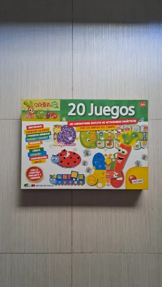 20 Juegos Carotina Lisciani