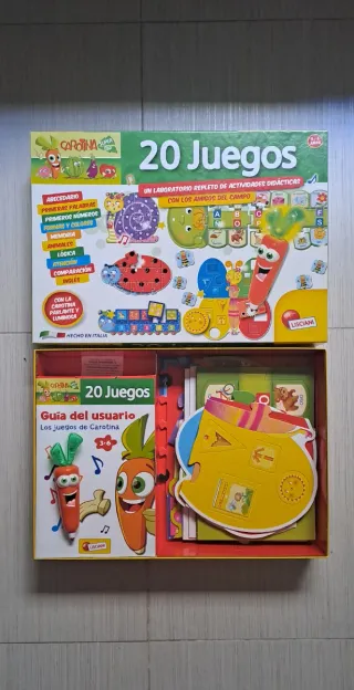 20 Juegos Carotina Lisciani