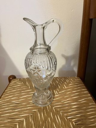 Vaso trasparente in vetro