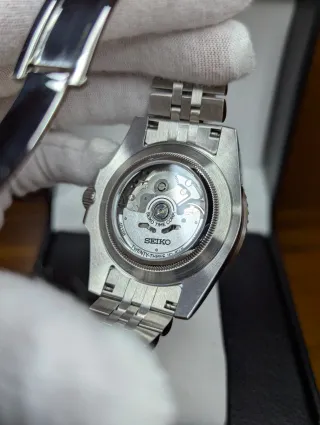 Reloj Mod Seiko GMT-Master II Sprite Verde Negro