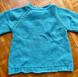 Cardigan invernale Neck&Neck lana bambina 6-7 anni