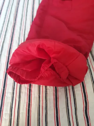 Pantalón de nieve para niño/niña. Talla 6, 7.