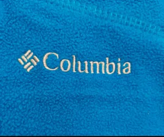 Polar Columbia Azul Media Cremallera