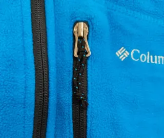 Polar Columbia Azul Media Cremallera