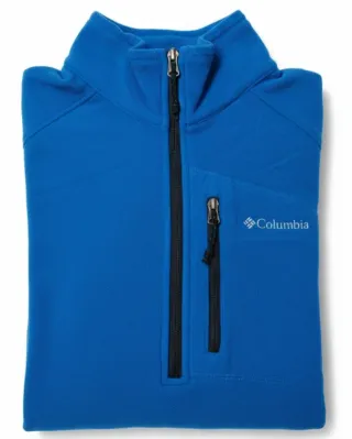 Polar Columbia Azul Media Cremallera