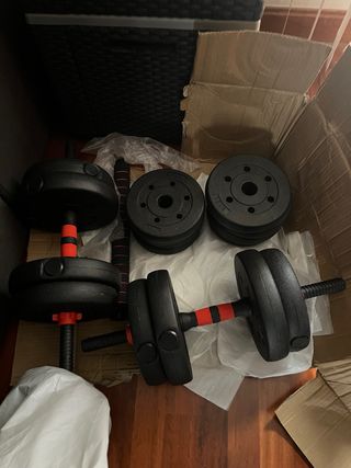 Juego Mancuernas 20kg Ajustables