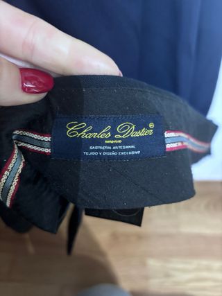 Traje Charles Dastier azul marino