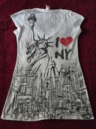 Camiseta I Love NY Estatua Libertad
