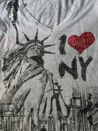 Camiseta I Love NY Estatua Libertad