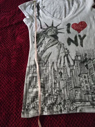 Camiseta I Love NY Estatua Libertad