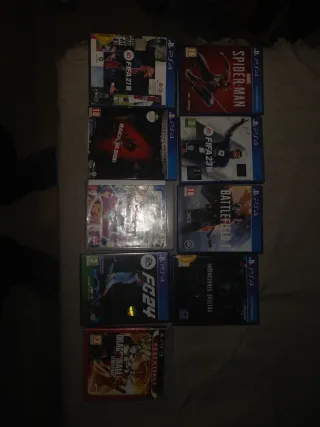 Consola PS4 Slim Negra en perfecto estado poco uso