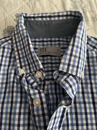 Camisa cuadros TEX Talla S
