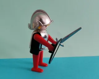 Playmobil Soldado Medieval con Escudo y Espada