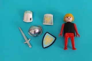 Playmobil Soldado Medieval con Escudo y Espada