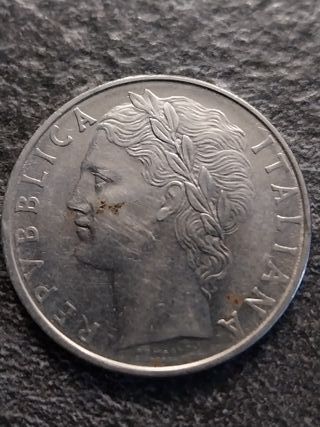 10 Monete 100 Lire Italia Minerva 1960-1969