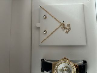 Set di Orologi e Gioielli Dorato