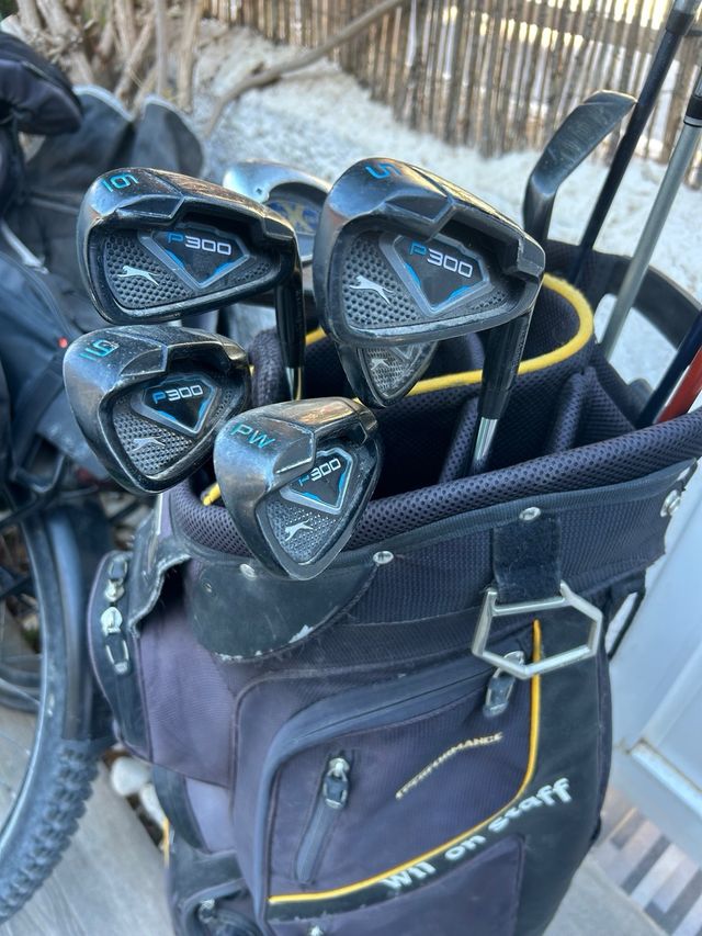 Set COMPLETO de Palos de Golf SLAZENGER