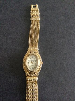 Orologio vintage dorato da donna