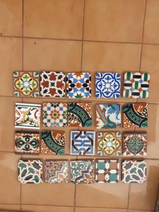 Azulejos antiguos Menzaque Sevilla