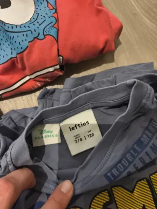 Lote 15 camisetas manga larga 8A