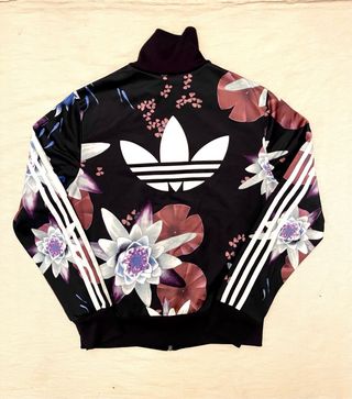 Adidas Lotus Print Trackjacket Tg. IT42 /  F38/D36