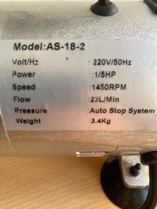 Mini compresor aerógrafo + pistola