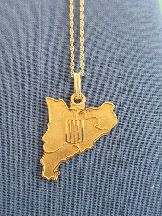 Colgante Cataluña Oro 18kl