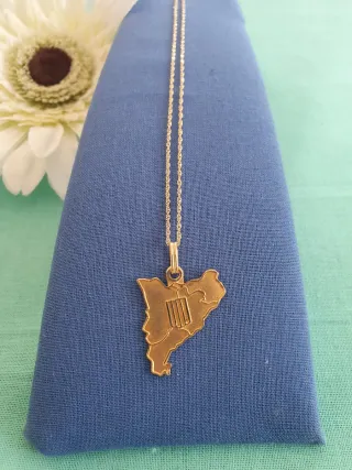 Colgante Cataluña Oro 18kl