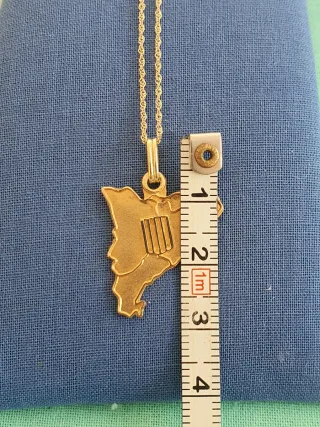 Colgante Cataluña Oro 18kl