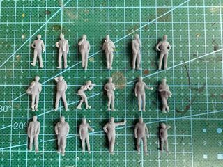 Figuras Resina H0 (1:87) - Pack Variado