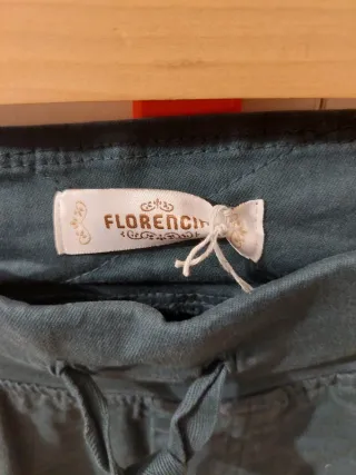 Pantalones Jogger Verde Estilo Biker/Casual