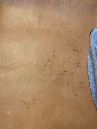 Retales de cuero y piel de caballo, 2,4 kg