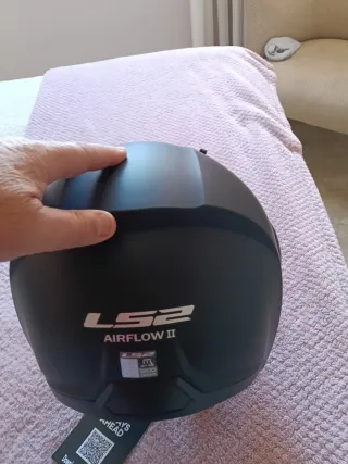 Casco Moto LS2 Airflow II Negro