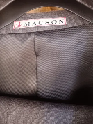Traje Macson Gris Hombre