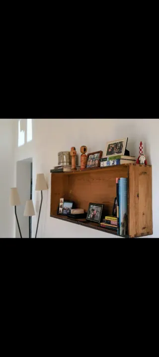 Cajonera antigua de madera