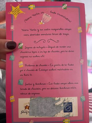 Valeria Varita Sueños y Bombones