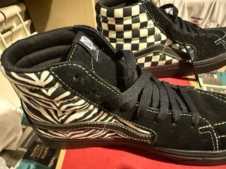 Vans Comfycush Sk8-Hi Checkerboard Talla 42