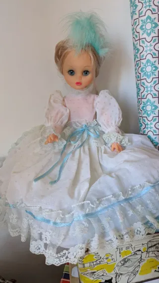 Bambola italiana vintage damina