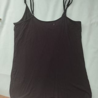 Camiseta ICHI negra con lentejuelas Talla M