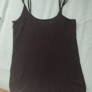 Camiseta ICHI negra con lentejuelas Talla M