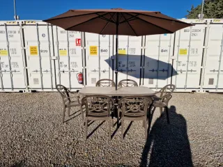 Conjunto Mesa y Sillas Exterior