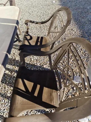 Conjunto Mesa y Sillas Exterior