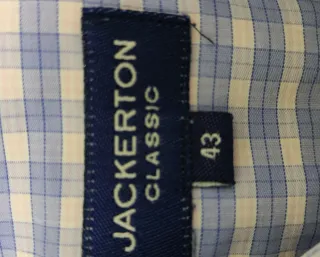 Camisa de cuadros azul y rosa JACKERTÓN Talla L