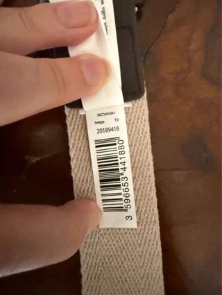 Cintura Celio Beige 100cm