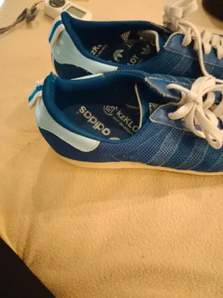 Adidas Superstar Azules y Blancas