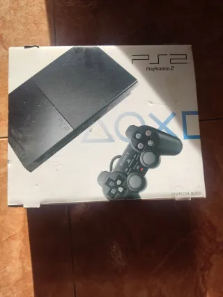 Consola PS2 con controller e accessori
