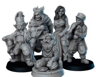 Pack Bajos Fondos Miniaturas Rol Dungeons