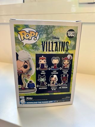Funko Pop! Cruella de Vil 1083 Villanos Disney
